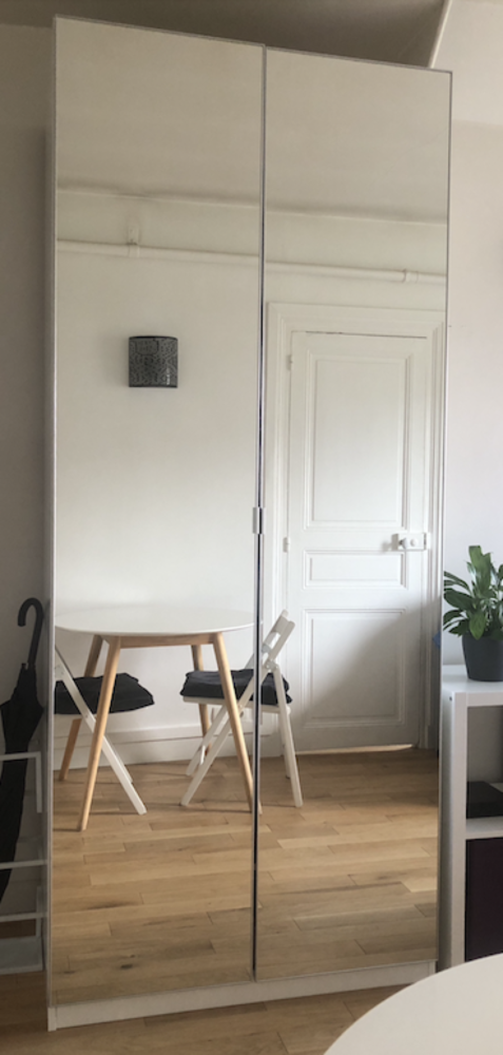 Armoire dressing IKEA PAX 100x236 &agrave; portes miroir Meubles
