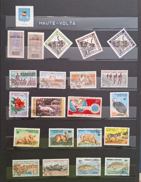 Série de timbres de collection de Haute-Volta ter Gap (05)