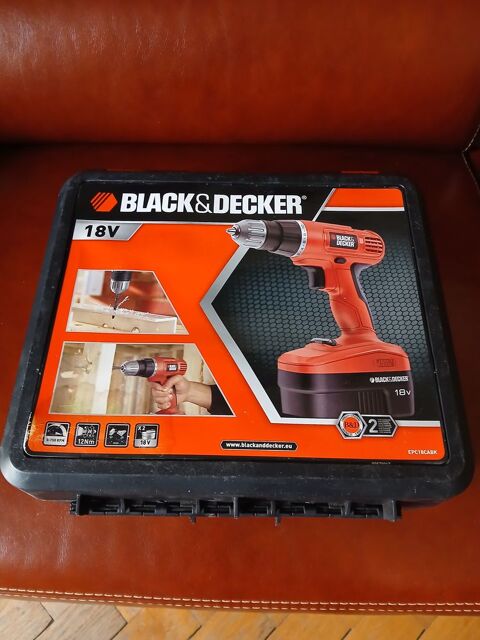 Perceuse Visseuse Black Decker 18 V + 2 batteries 45 Paris 16 (75)