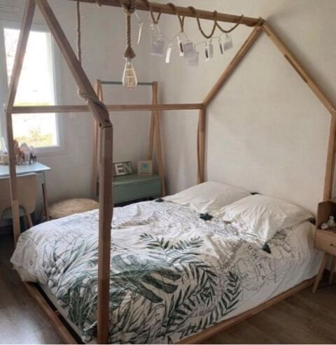 PARURE DE LIT COMPLETE COTON BIO MAISON DU MONDE ETAT NEUF 50 Vertou (44)