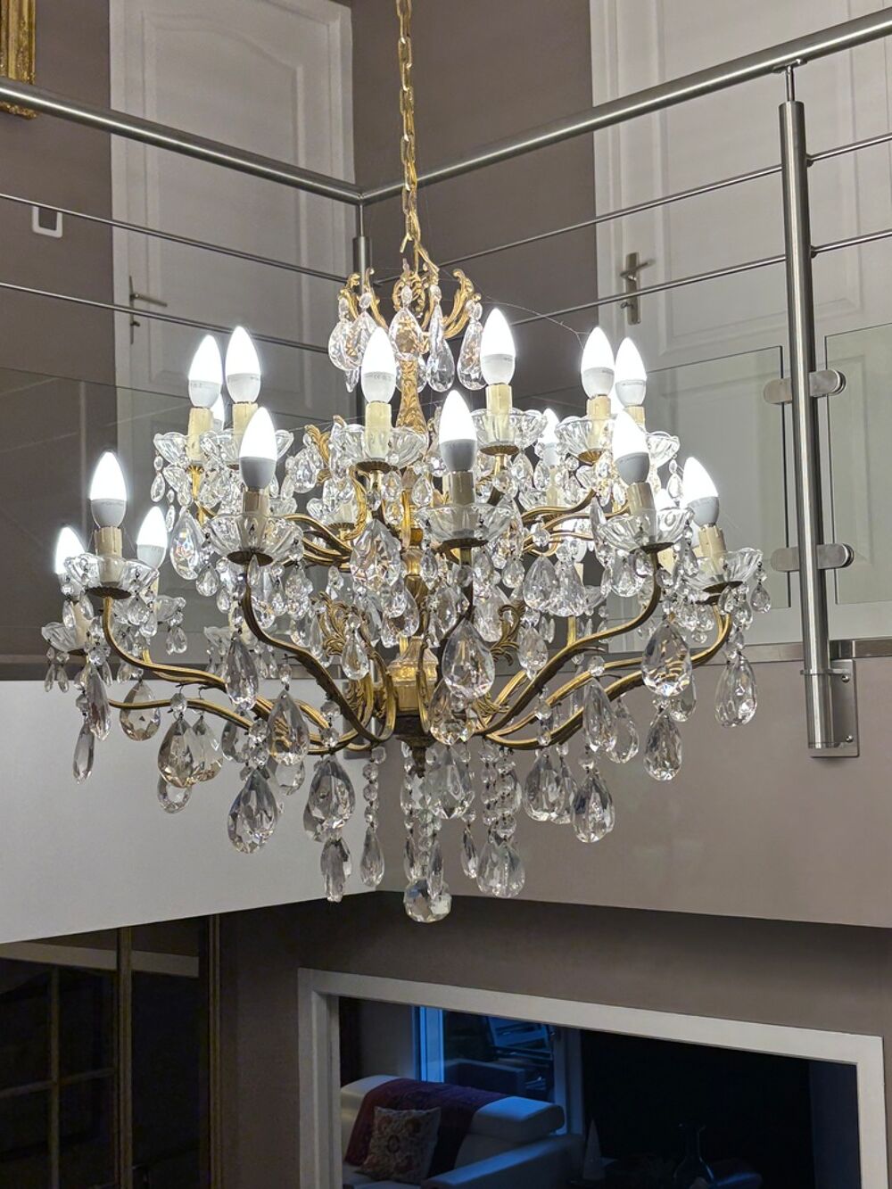Beau lustre Décoration