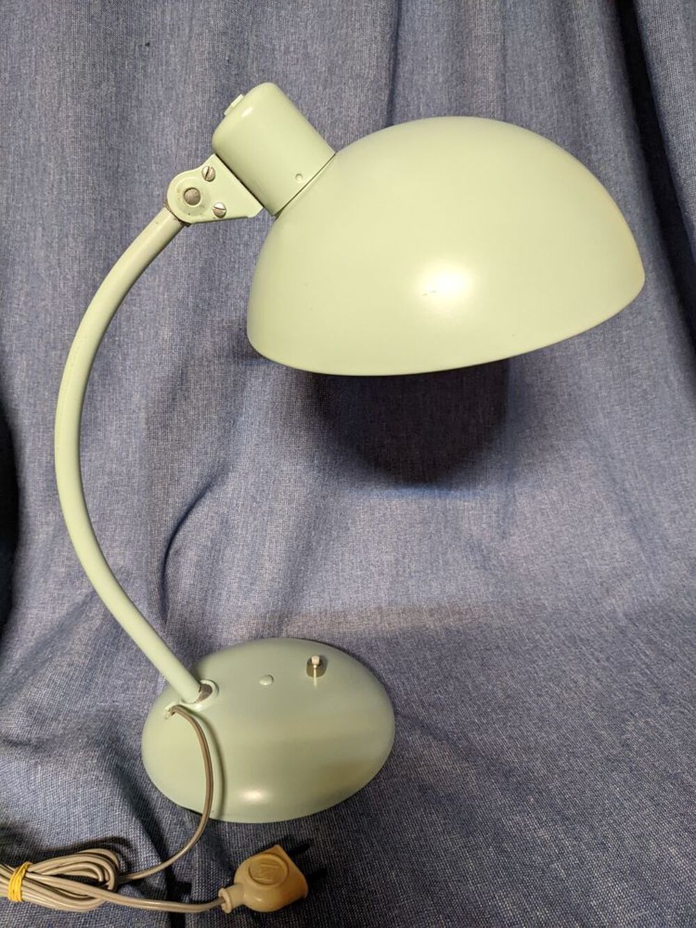 Belle lampe art d&eacute;co vintage 1950 d'atelier ou bureau en par Décoration