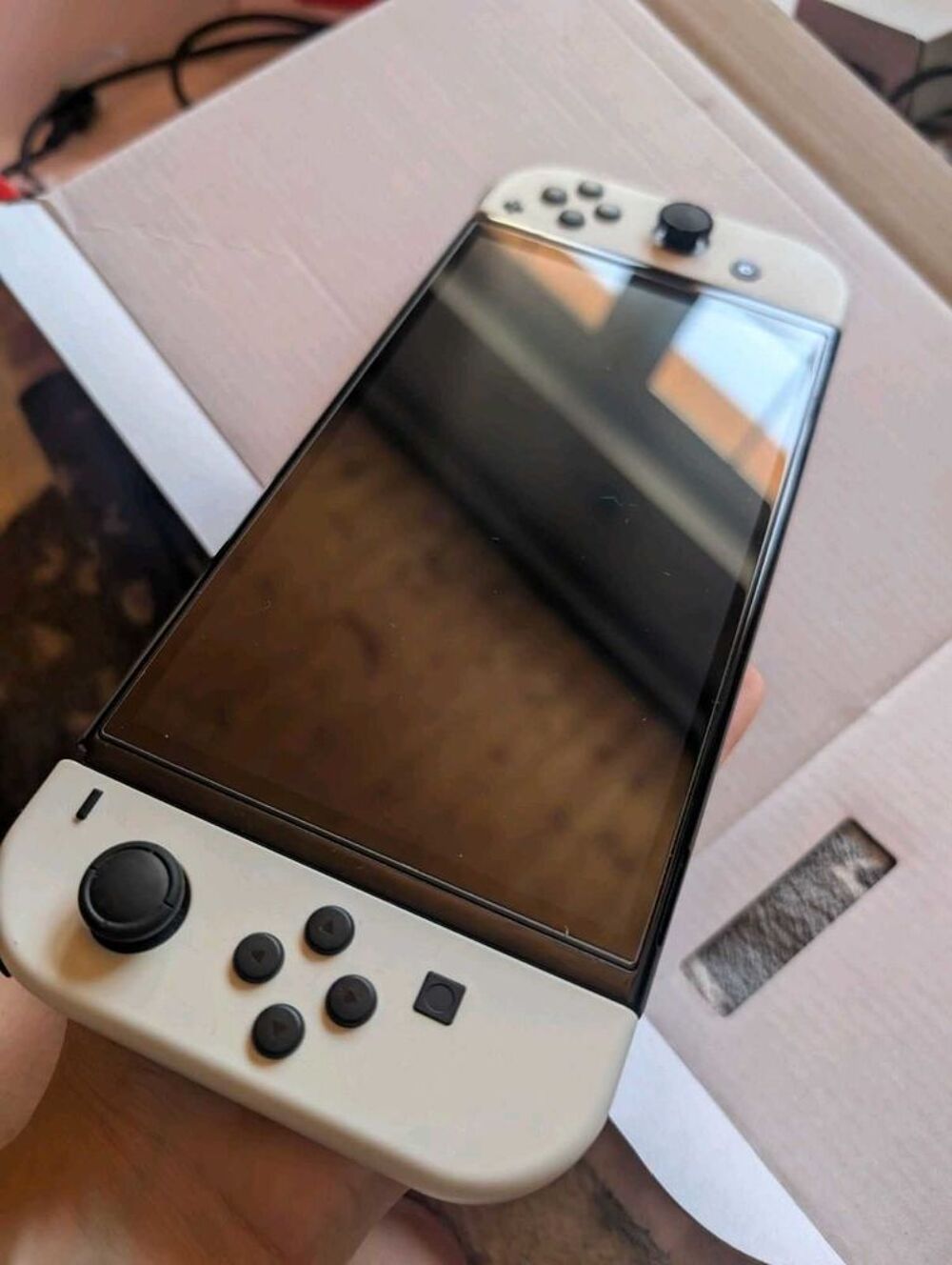 Nintendo+Switch+OLED,+mod&egrave;le+blanc,+avec+Mario+Kart+8+Deluxe+++jeux+.XXL Consoles et jeux vidéos