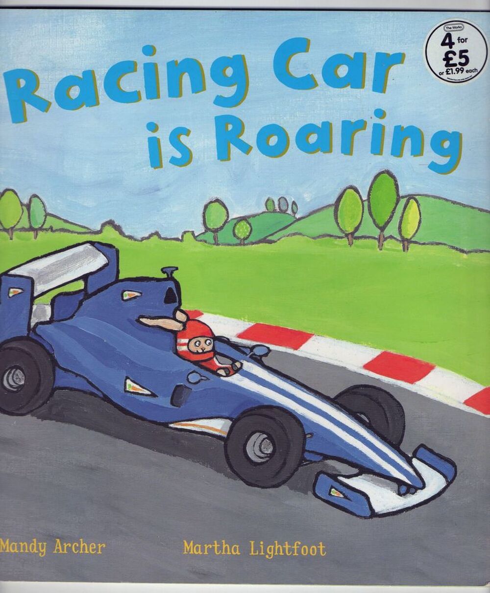Racing Car is Roaring - Mandy Archer &amp; Martha Lightfoot Livres et BD