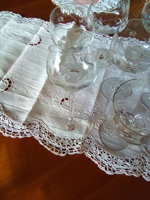 Verres en cristal  50 Gérardmer (88)