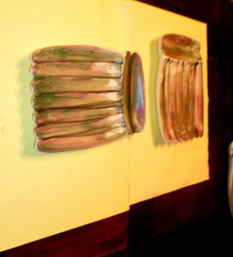 7 assiettes � asperges de Vallauris
75 Gar�oult (83)