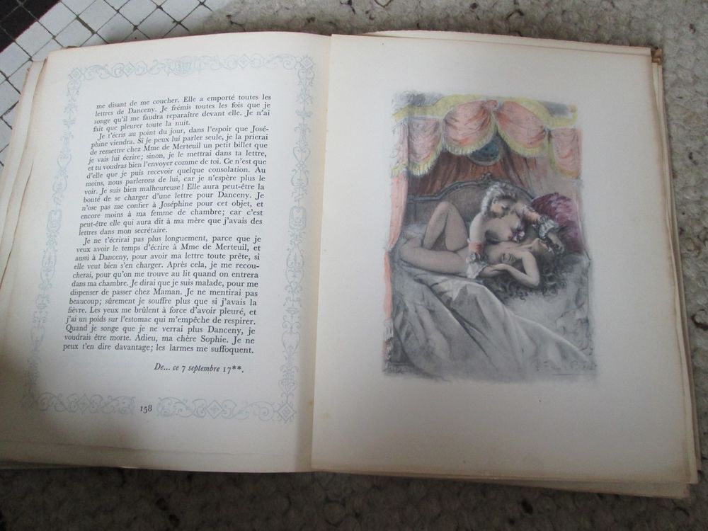 Les liaisons dangereuses 2 tomes (Laclos : &eacute;dition ancienne) 
