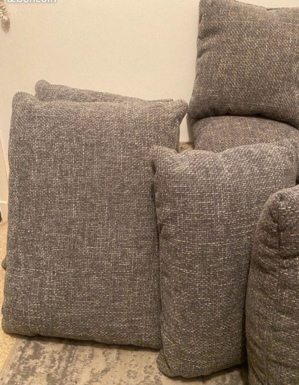 lot coussin d&eacute;coration Maroquinerie