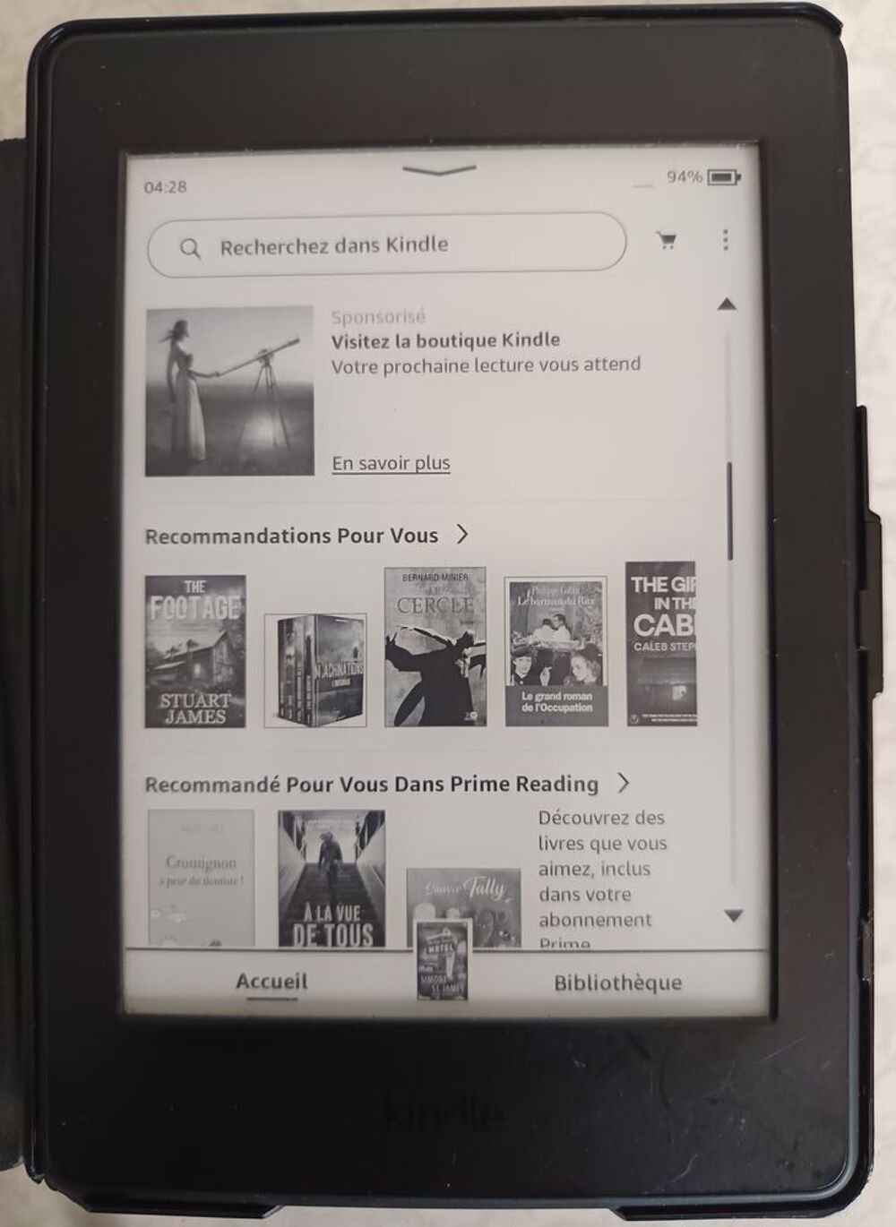 Liseuse Amazon Kindle Paperwhite 7e G&eacute;n&eacute;ration Téléphones et tablettes