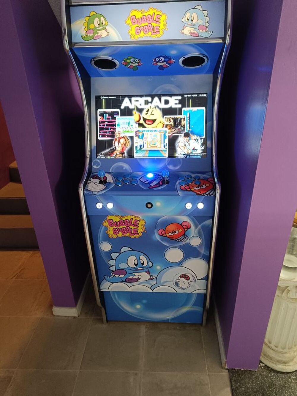 Arcade Jeu Vid&eacute;o "Bubble Bobble" Consoles et jeux vidéos