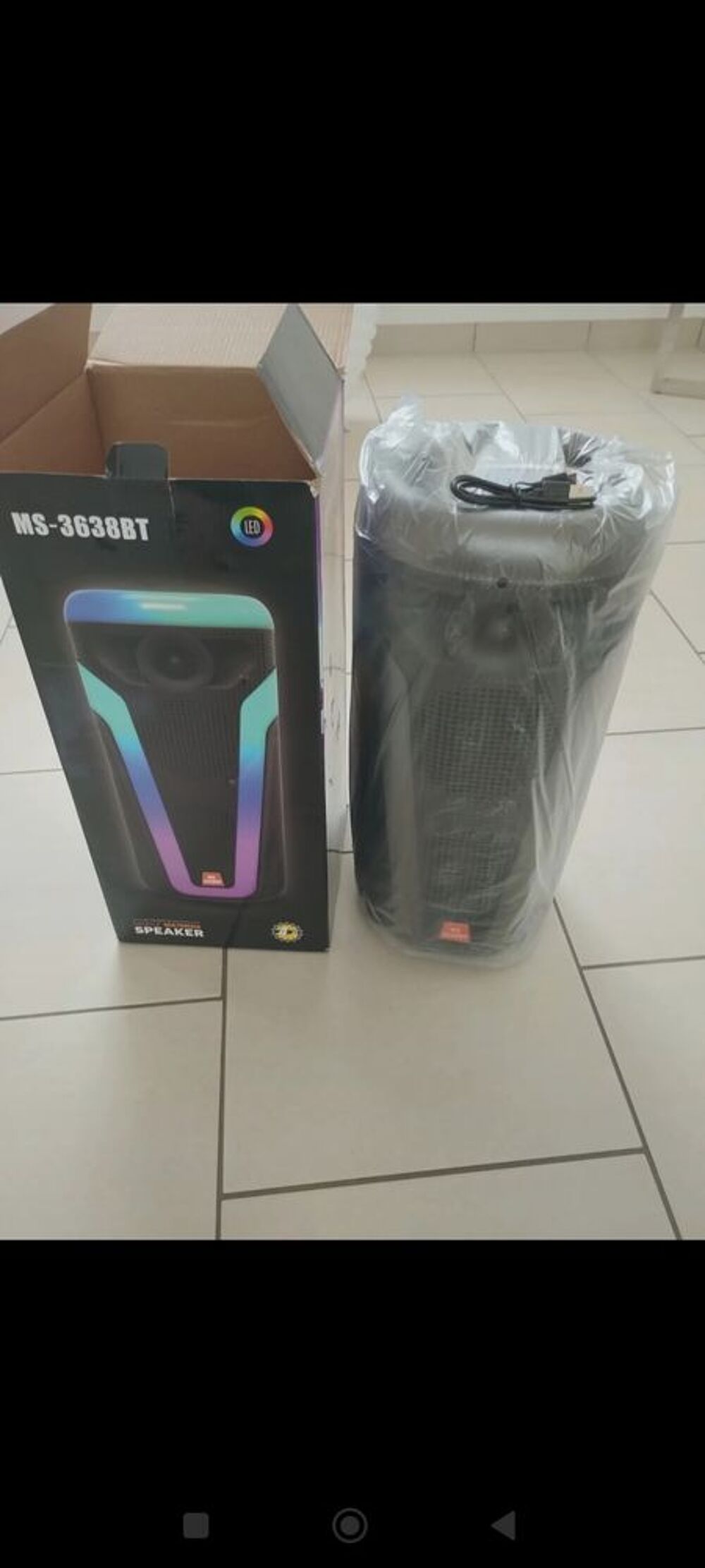 Enceinte bluetooth neuve Audio et hifi