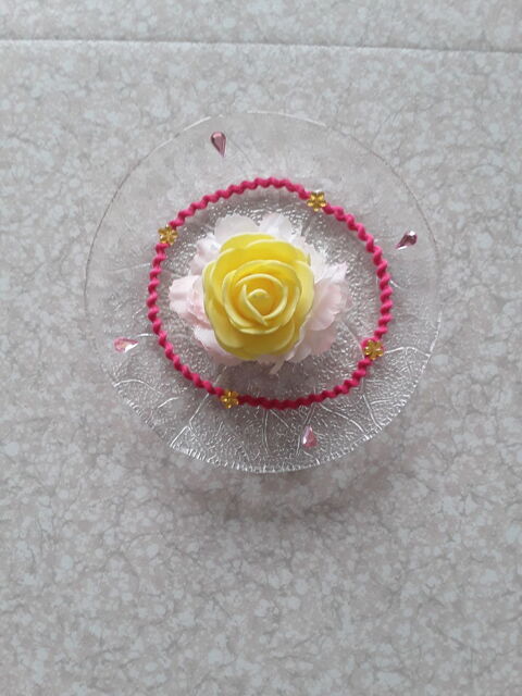 Assiette dcorative neuve (fait main) 3 Le Grand-Quevilly (76)