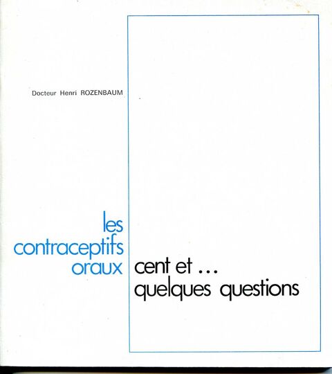 LES CONTRACEPTIFS ORAUX  4 Rennes (35)