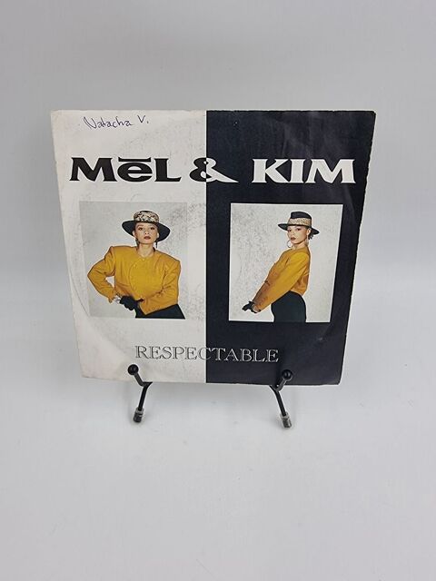 Vinyle 45 tours Mèl & Kim : Respectable avec fourreau 3 Vulbens (74)