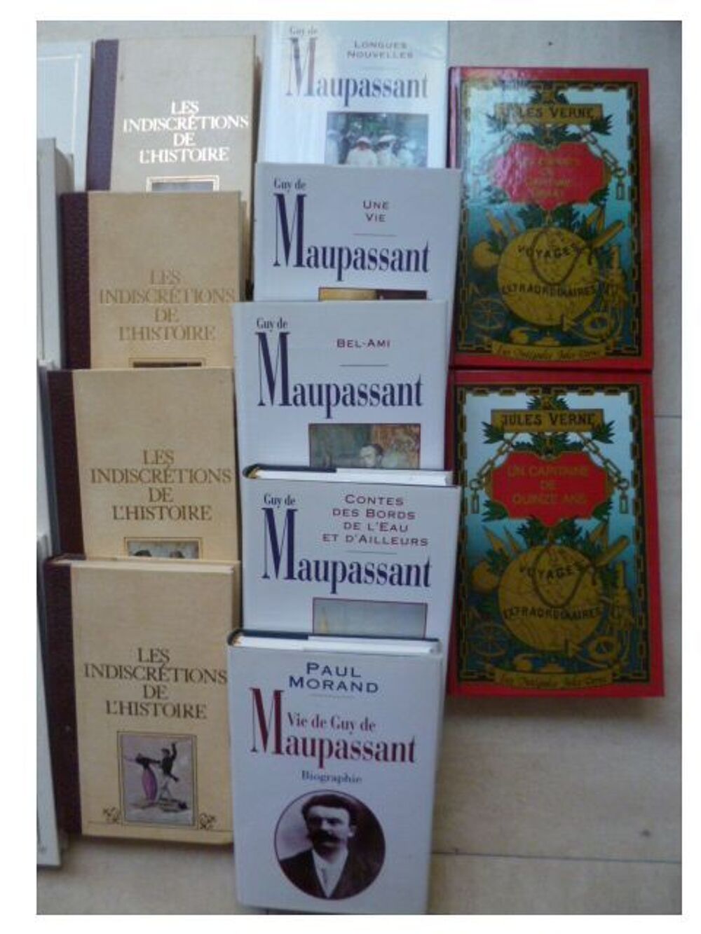 beaux LIVRES de collection - Hugo, Balzac,Maupassant, Verne, Livres et BD