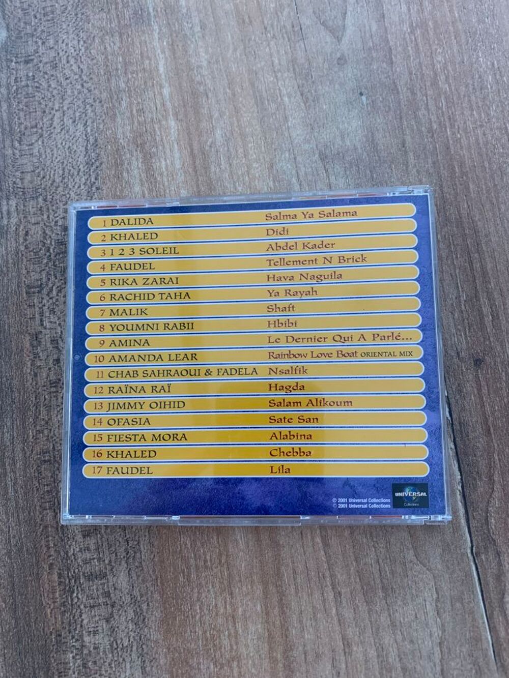 CD " Mes soir&eacute;es Orientales - tous les tubes de l CD et vinyles