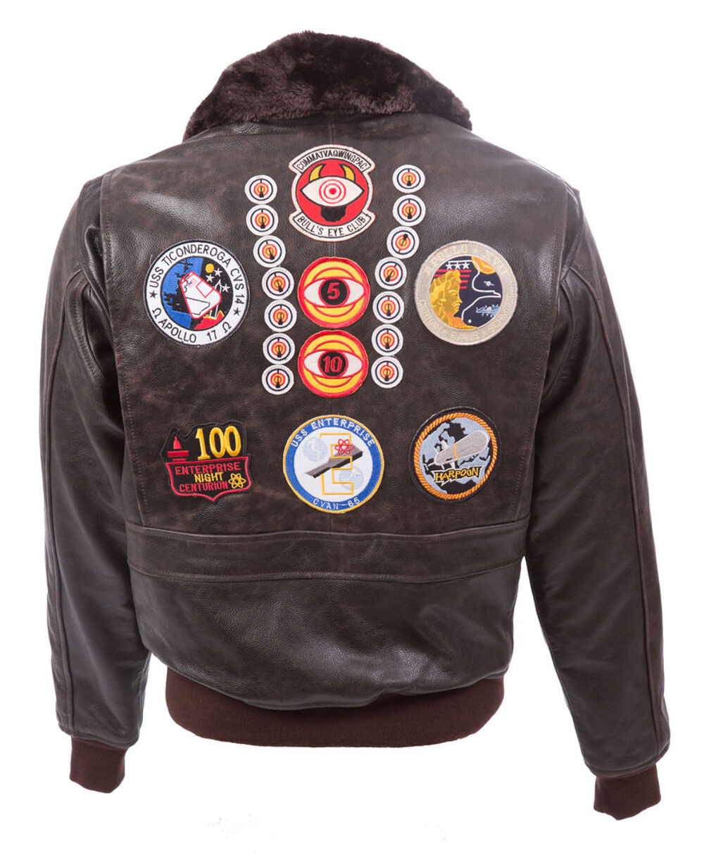 Blouson cuir de pilote "COCKPIT USA" Vêtements