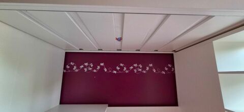lit mezzanine avec bureau et penderie intégrée 150 Sains-en-Gohelle (62)
