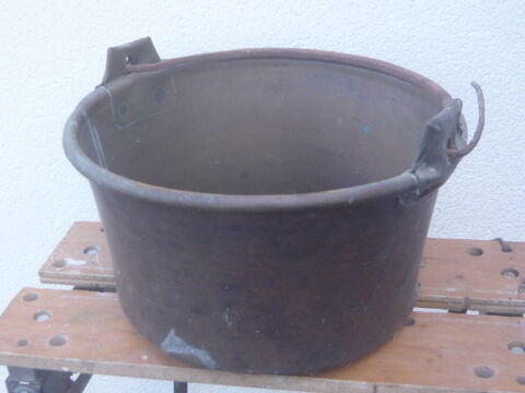 Chaudron  Ancien  Cuivre 20 Rodez (12)