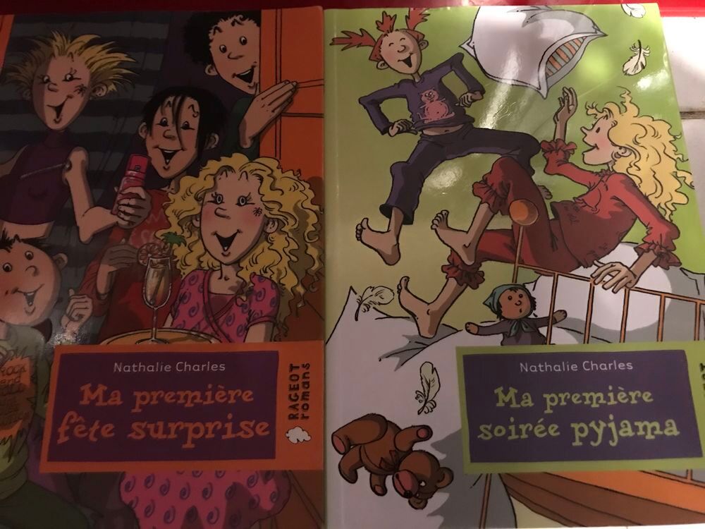 livre Coll RAGEOT ma premi&egrave;re soir&eacute;e pyjama &amp; F&ecirc;te surprise Livres et BD