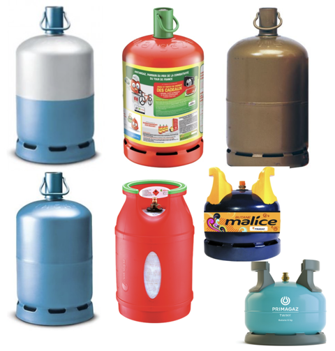 Home Gaz Lot de 6 Joints gaz butane/propane 3 Rouge/3 Noir : :  Bricolage