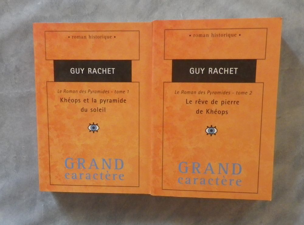LE ROMAN DES PYRAMIDES T1 ET 2 de Guy RACHET Livres et BD