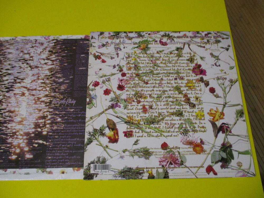 PRINCE 33 TOURS PURPLE RAIN CD et vinyles