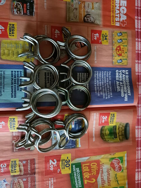 20 colliers Serrage Tuyau Double Fil Ressort 26 mm 25 Grasse (06)