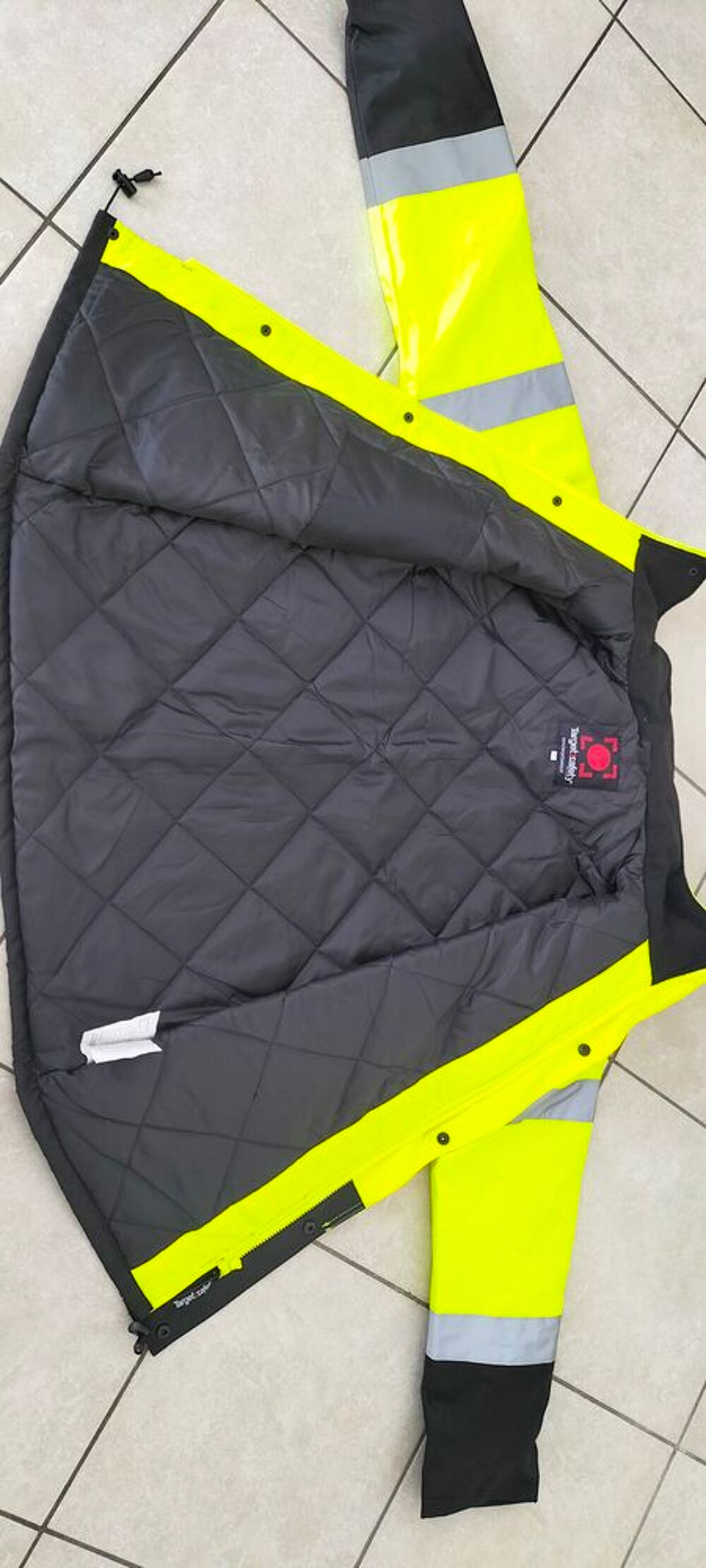 BLOUSON DE TRAVAIL NEUF FLUO TARGET SAFETY Bricolage
