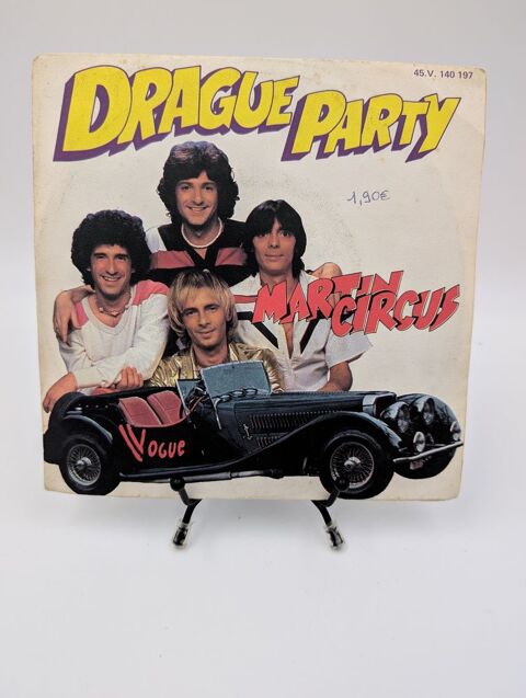 Vinyle 45 tours Martin Circus : Drague Party en fourreau  2 Vulbens (74)