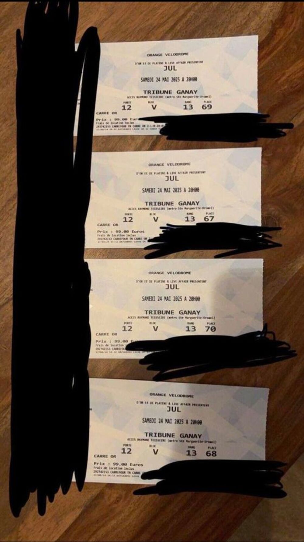 Jul v&eacute;lodrome Billetterie