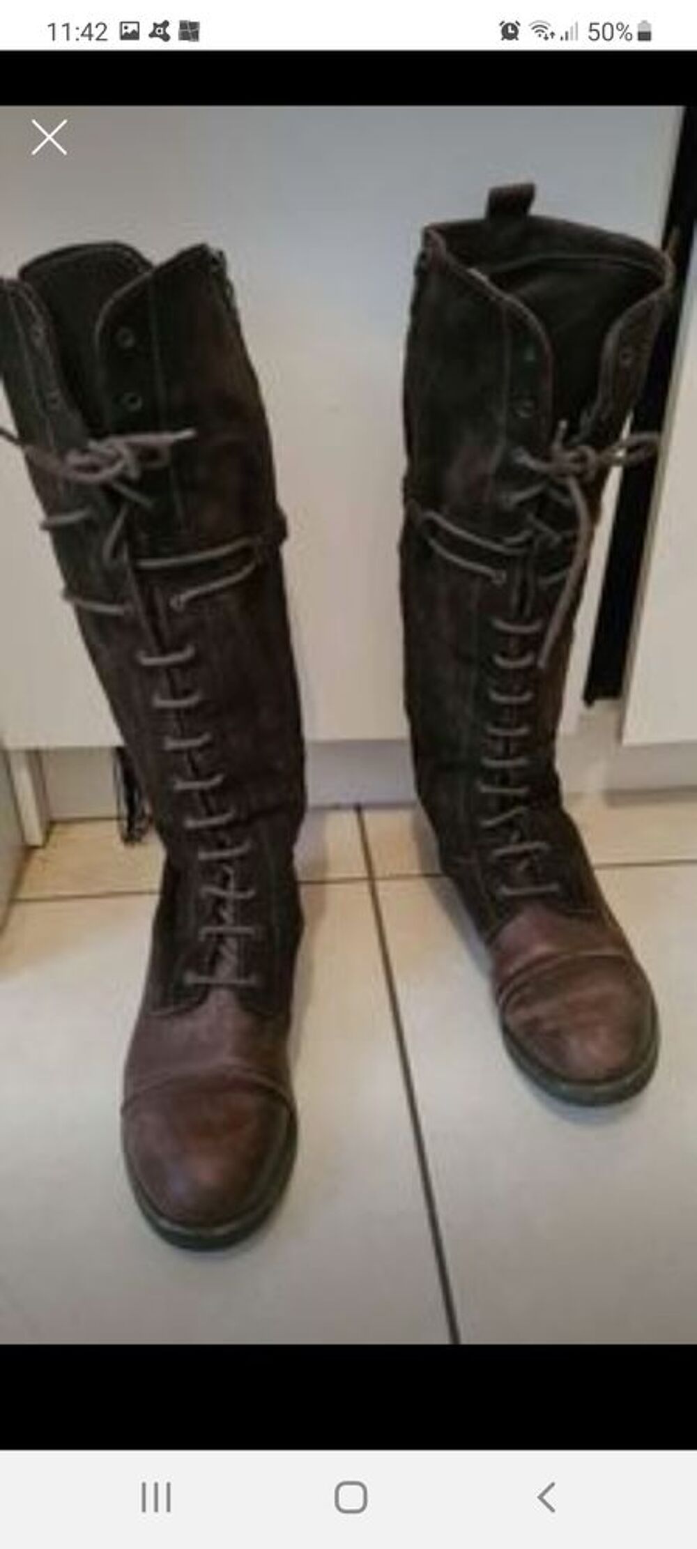 Bottes femme texto Chaussures