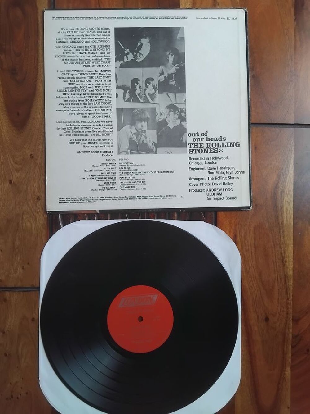 The Rolling Stones Out Of Our Heads vinyl Mono US CD et vinyles