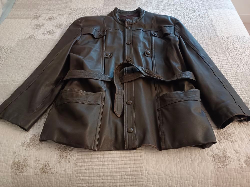 Blouson cuir Vêtements