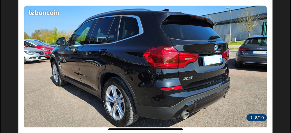 X3 xDrive 30e 292ch BVA8 Business Design 2021 occasion 10000 Troyes