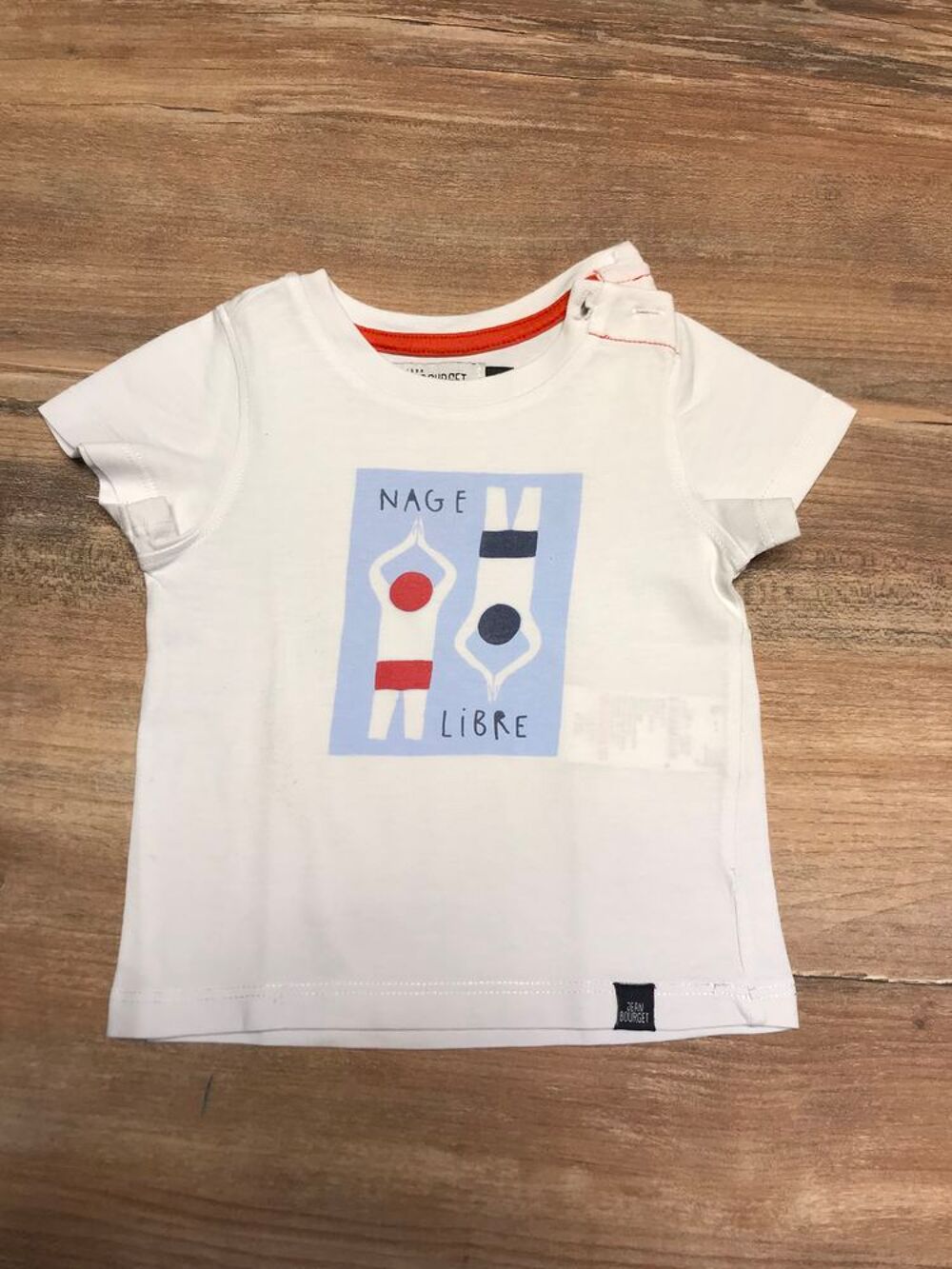 Tee shirt enfant gar&ccedil;on &quot; Jean bourget &quot; Vtements enfants