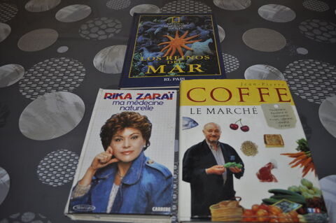 Lot de livres avec entre autre  Jean-Pierre Coffe  5 Perreuil (71)