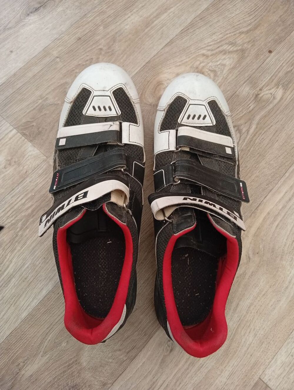 velo de route giant + chaussures Vélos