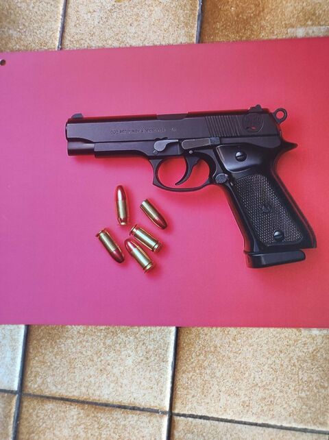 plaque en aluminium pour dcoration pistolet neuf dimensions 30 cm sur 20 cm et surtout trs belle 12 Villeblevin (89)