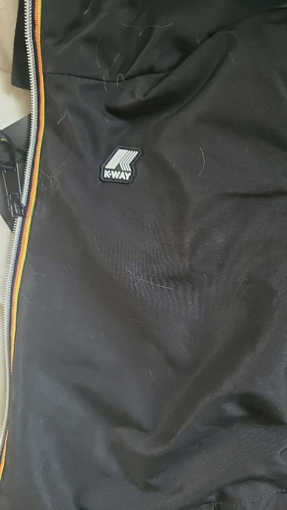blouson hiver noir et kaki Vêtements