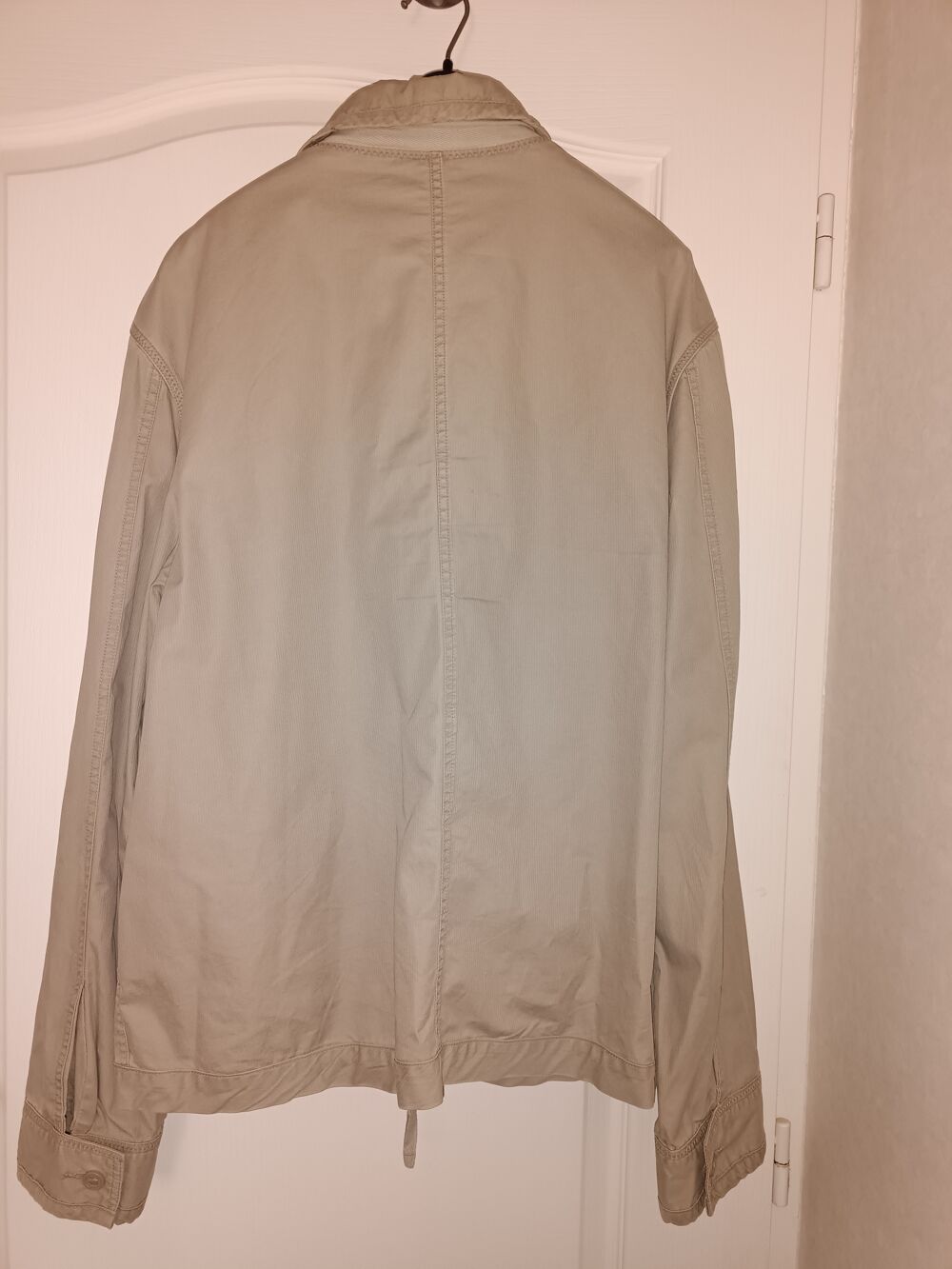 BLOUSON TOILE BEIGE QUICKSILVER TAILLE XL Vêtements