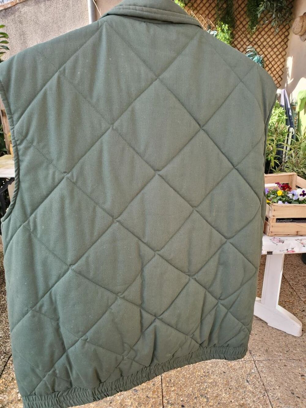 BLOUSON EN CUIR AVEC GILET V�tements