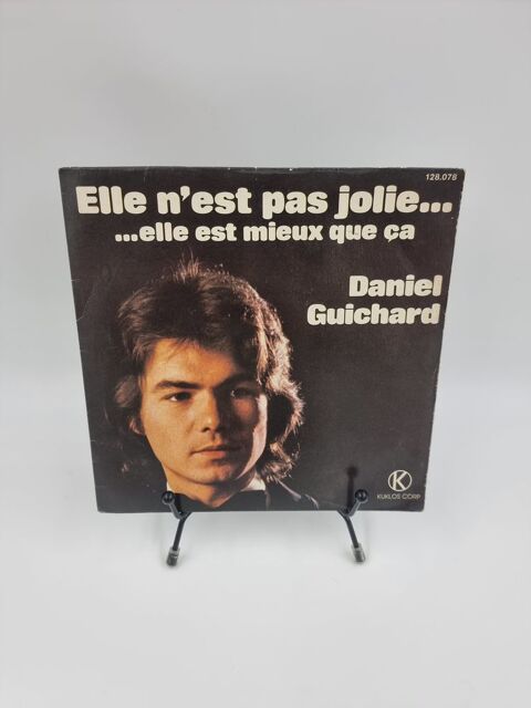 Vinyle 45 tours Daniel Guichard : Elle n'est pas Jolie? 2 Vulbens (74)