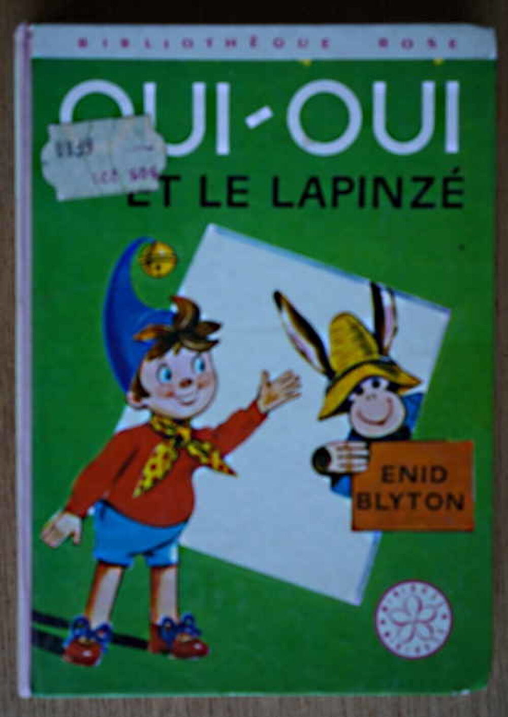 bibliotheque rose - oui oui et le lapinze - 1979 Livres et BD