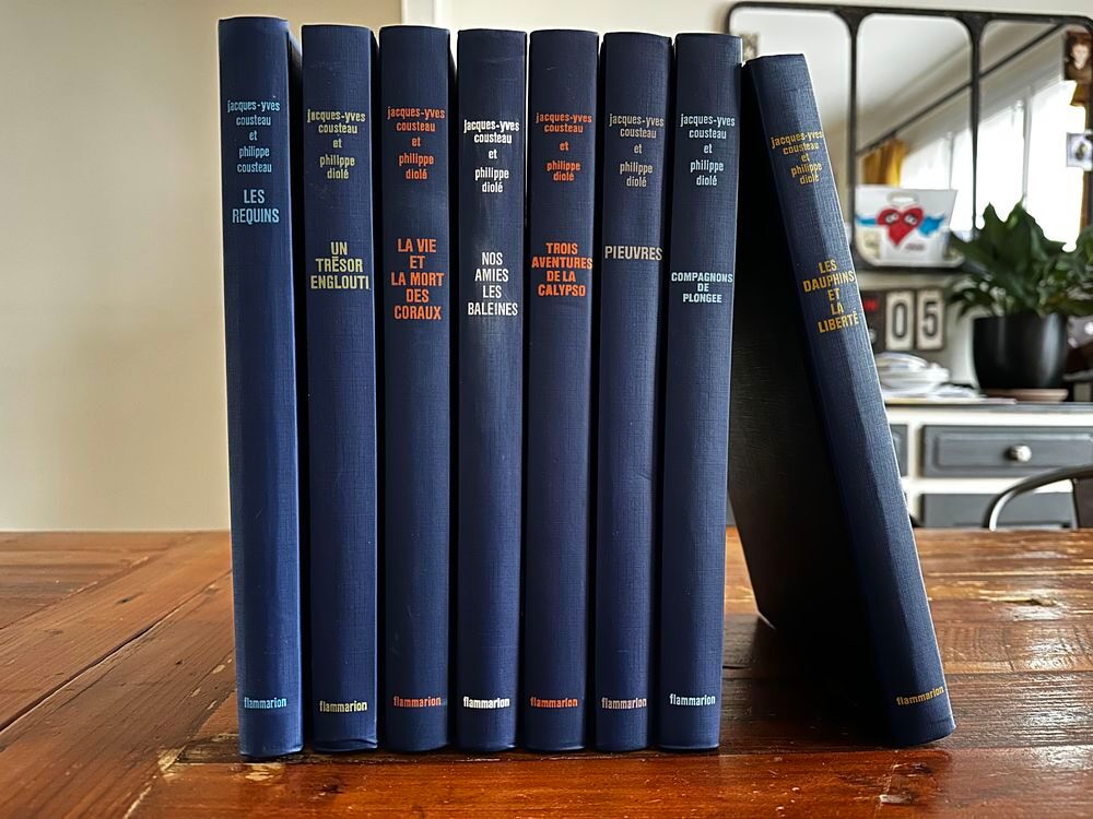 Collection Jacques-Yves Cousteau Livres et BD