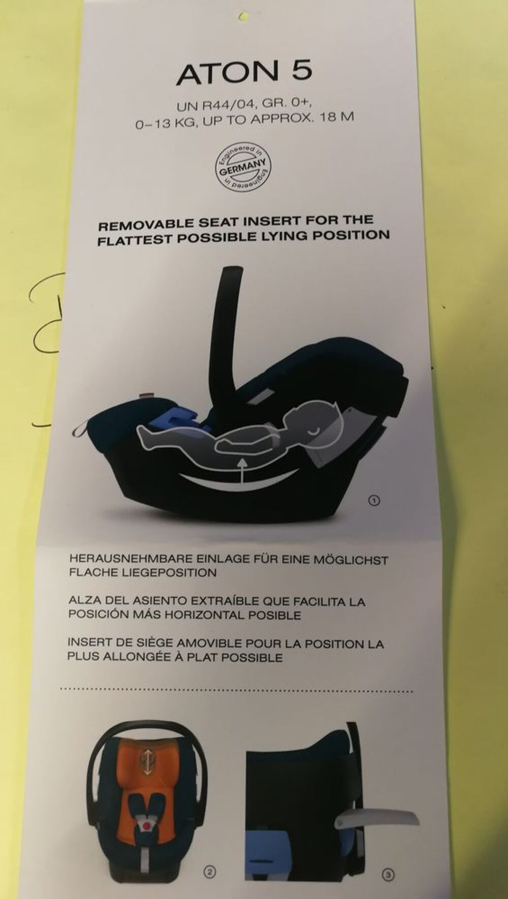 Si&egrave;ge auto b&eacute;b&eacute; Cybex Puériculture