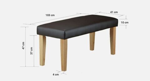 Banc en bois 80 Gif-sur-Yvette (91)