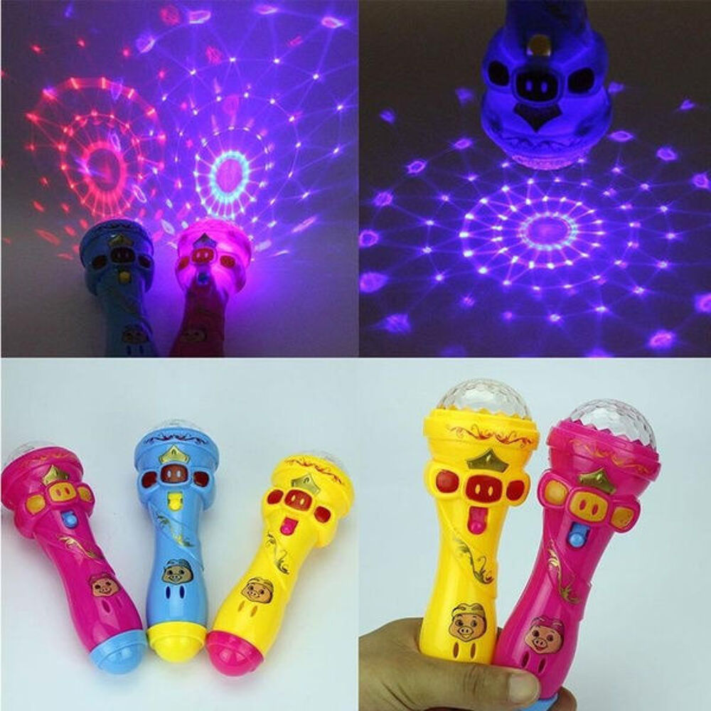 Jouet micro / Projection Microphone Flash LED NEUF Jeux / jouets