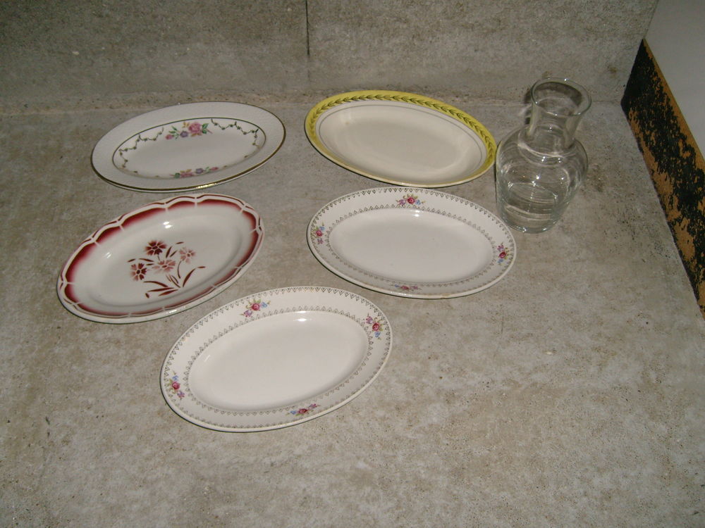 Assiettes et raviers ancien Décoration