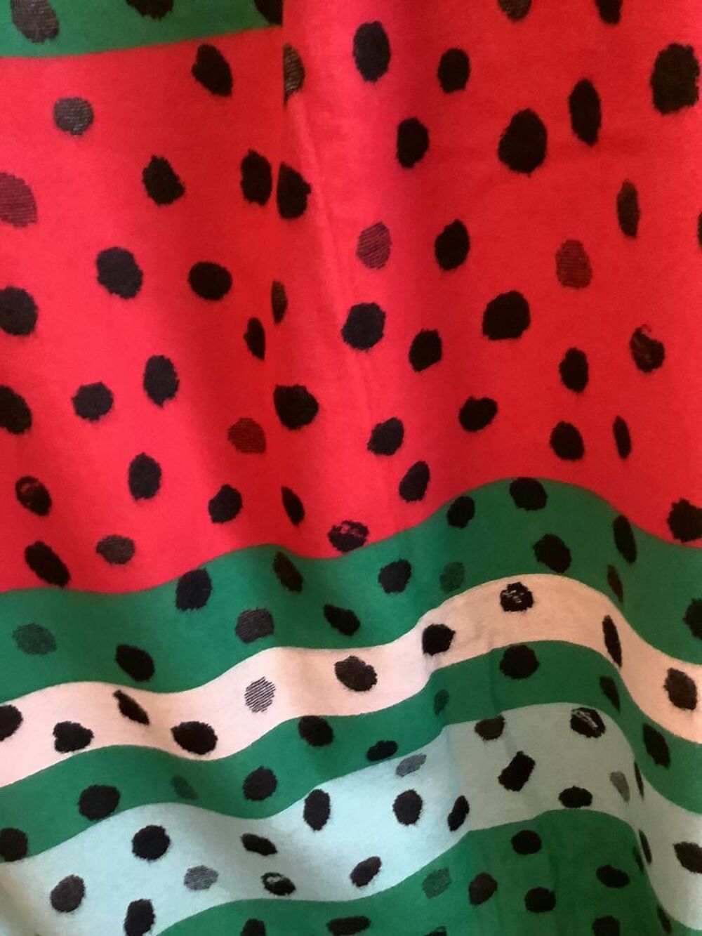 &Eacute;charpe &agrave; Motifs Pois Multicolore Vêtements